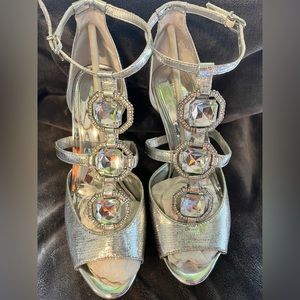 Silver Gianni Bini Heels